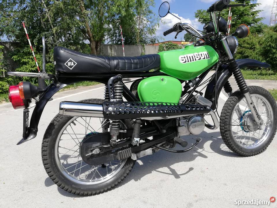 Sprzedam Simsona S51 Enduro remoncie bez wkładu benzyna