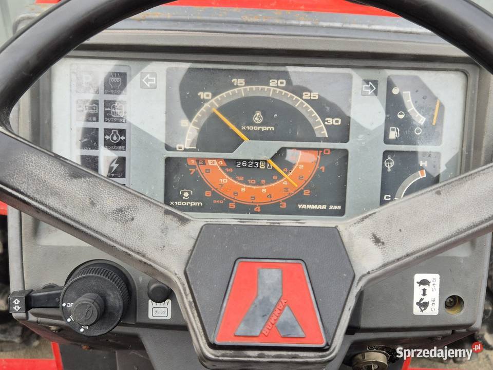 Traktorek YANMAR Moco FX235D 23 44 Wspomaganie Napęd 4x4 Małuszyn