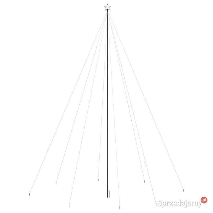 vidaXL Choinka LED do wnętrz na zewnątrz 1300 mazowieckie Warszawa