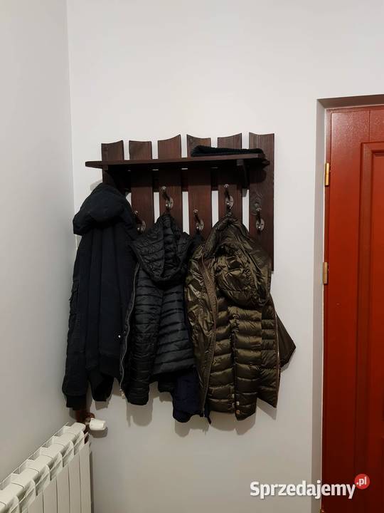 Wieszak drewniany vintage rustykalny loft Radków