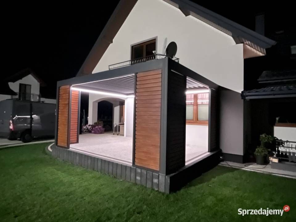 Nowoczesna pergola ogrodowa idealna na taras i śląskie Bielsko-Biała