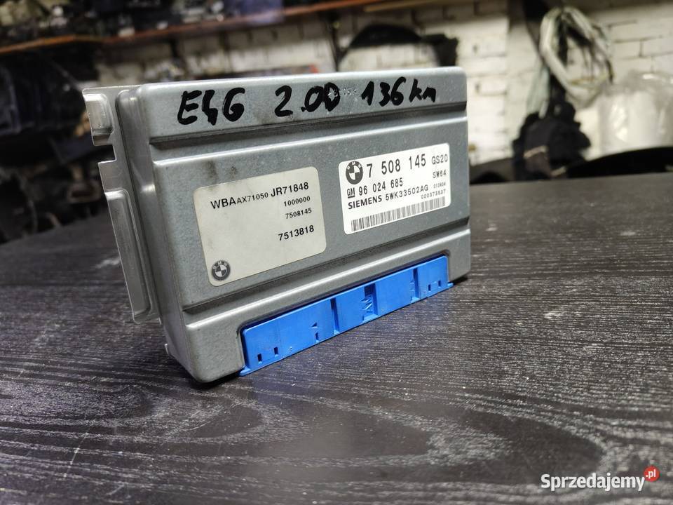 Bmw sterownik skrzyni biegów gm Aleksandrów Łódzki sprzedam