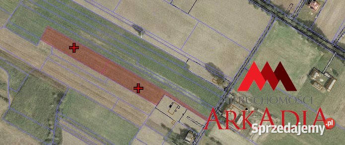 sprzedaży gruntu Lipno 5765m2 prąd