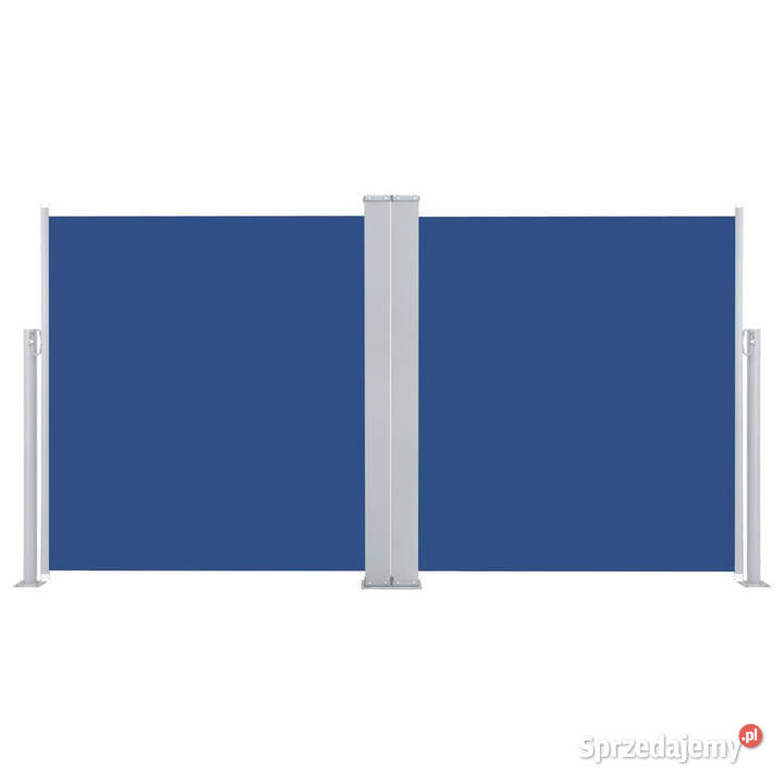 Zwijana markiza boczna 140 x 600 niebieska Warszawa