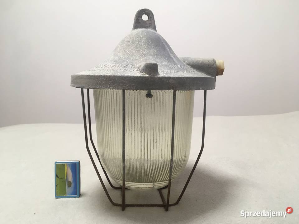 PRL loft industrial vintage lampa wisząca Nowa Pozostałe Kołobrzeg