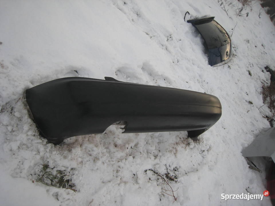 Zderzak tylny tył Daewoo Lanos sedan 4d czarny Kraków