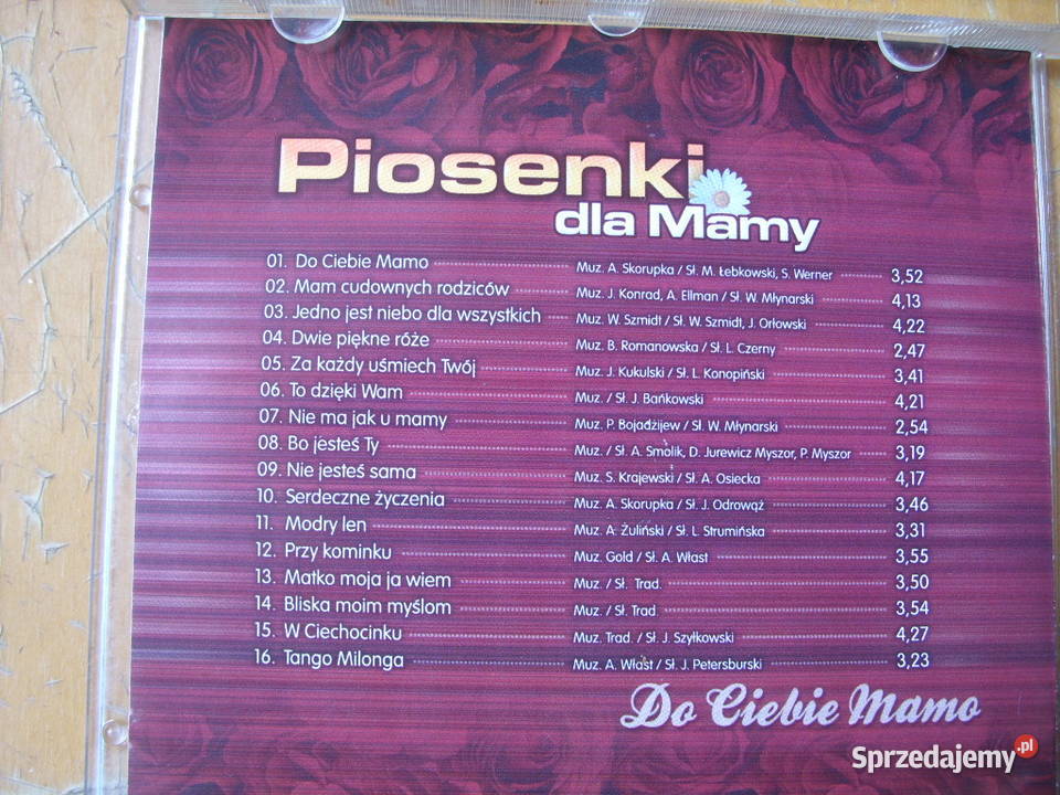 pOP cd piosenki mamy mamo Wołów sprzedam