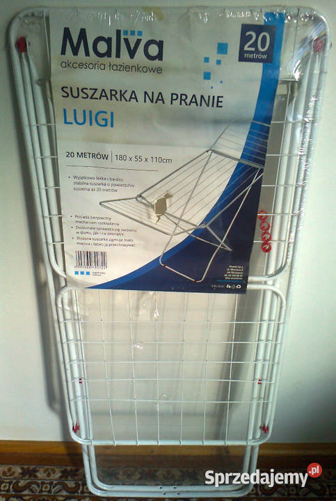 Nowa metalowa składana suszarka na pranie