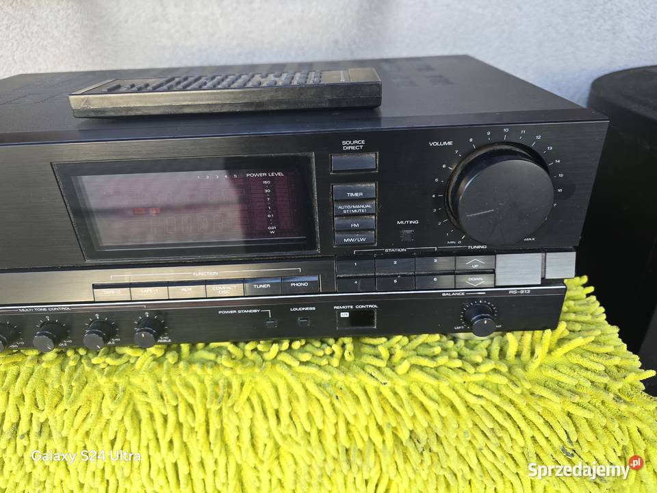 amplituner stereo fischer studio standard rs913 śląskie Chełm Śląski sprzedam