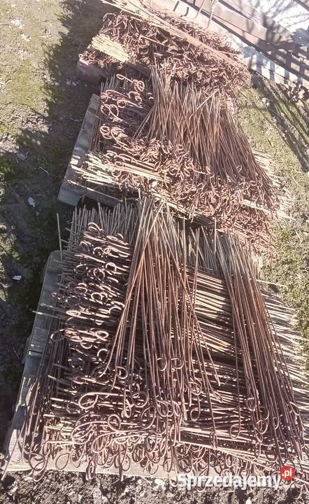 Paliki metalowe do warzyw sprzedam