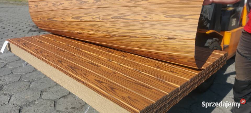 Drewnopodobna rose wood złoty dąb t7 podbitkę Pokrycia dachowe Krosno