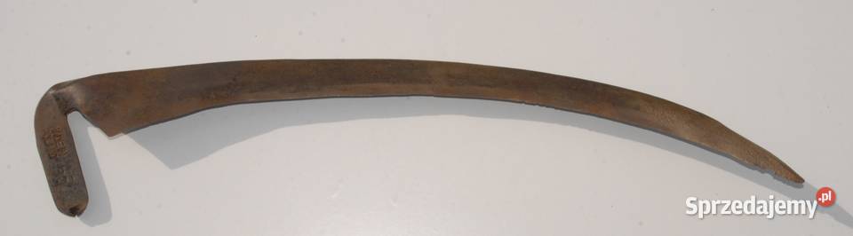 Stara ostrze kosy ręcznej kosa sygnowana