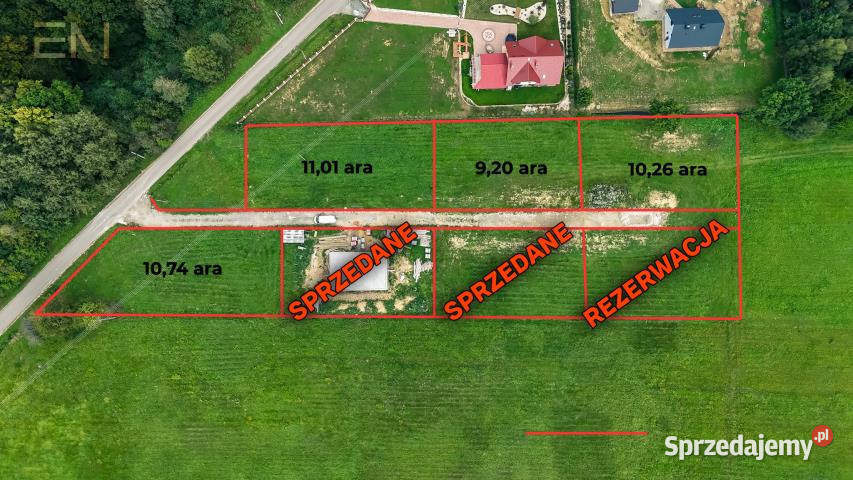 Działka na sprzedaż Straszydle 1100m2