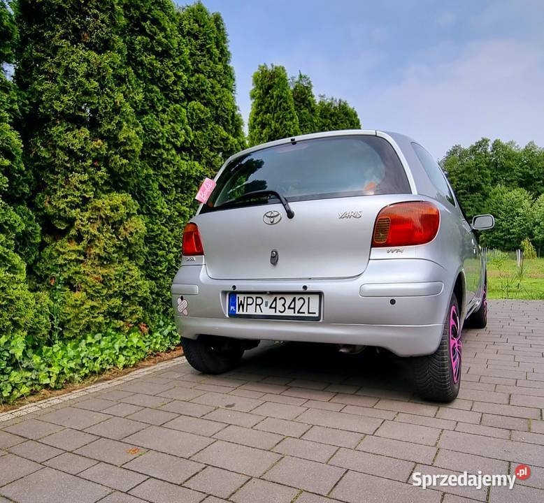 Toyota yaris różowa 2004 Yaris mazowieckie Krakowiany