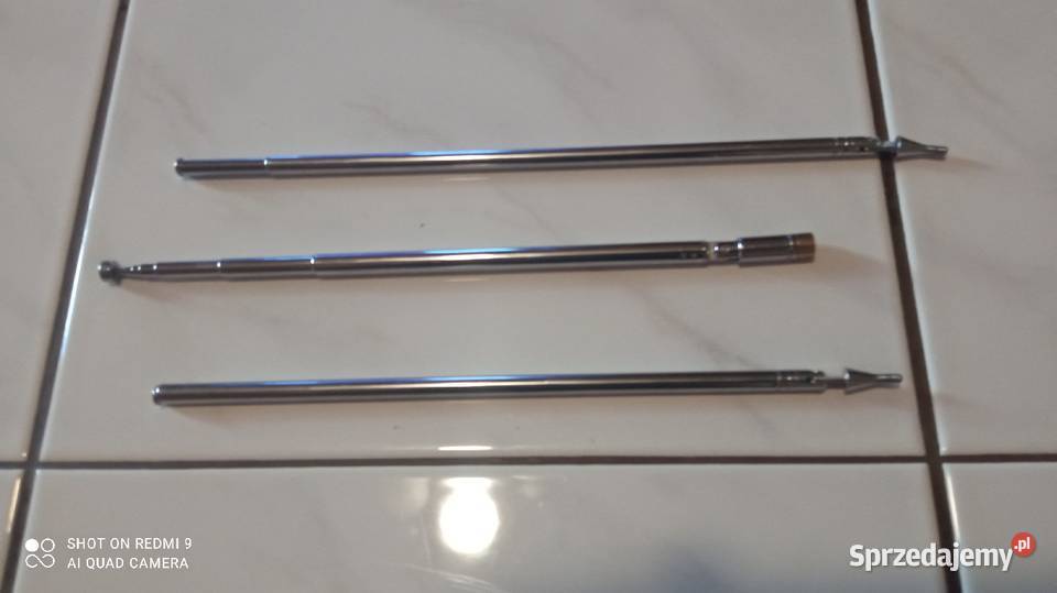 3 anteny teleskopowe 75 sprzedam dolnośląskie Wrocław