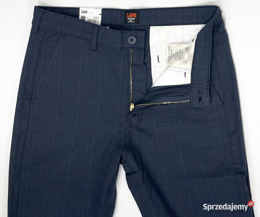 Spodnie męskie Lee Slim Chino Estate Blue W30 lubelskie Lublin sprzedam
