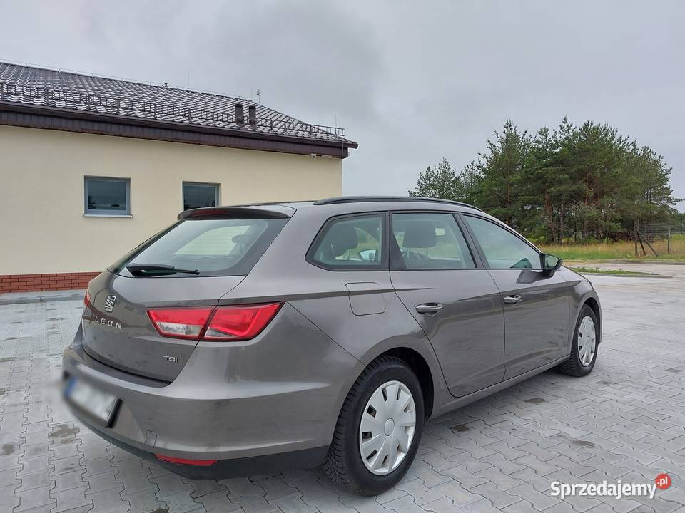 Seat Leon III ST 16TDI 110 2015r warmińsko-mazurskie Pisz