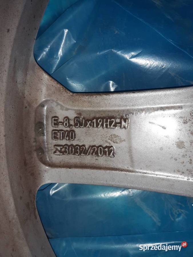 Alufelgi 19 Audi S line 85J ET40 opony 24545 R19 Jawiszowice