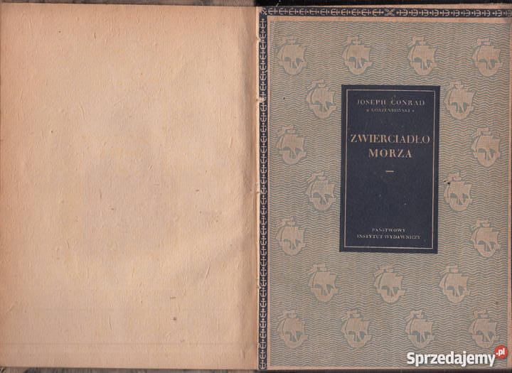 02834 ZWIERCIADŁO MORZA JOSEPH CONRAD KONRAD Czyrna sprzedam