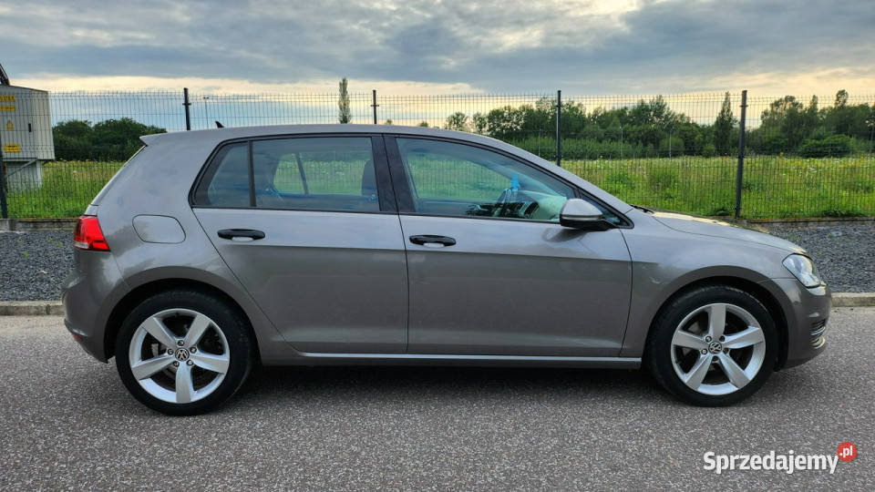 Volkswagen Golf 2017 12TSi Salon 110 Klima 2 wł aluminiowe felgi łódzkie Pabianice sprzedam