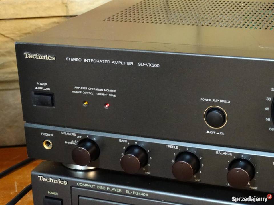 Wzmacniacz Technics SUVX500 sprawny 530 wat podkarpackie Jasło