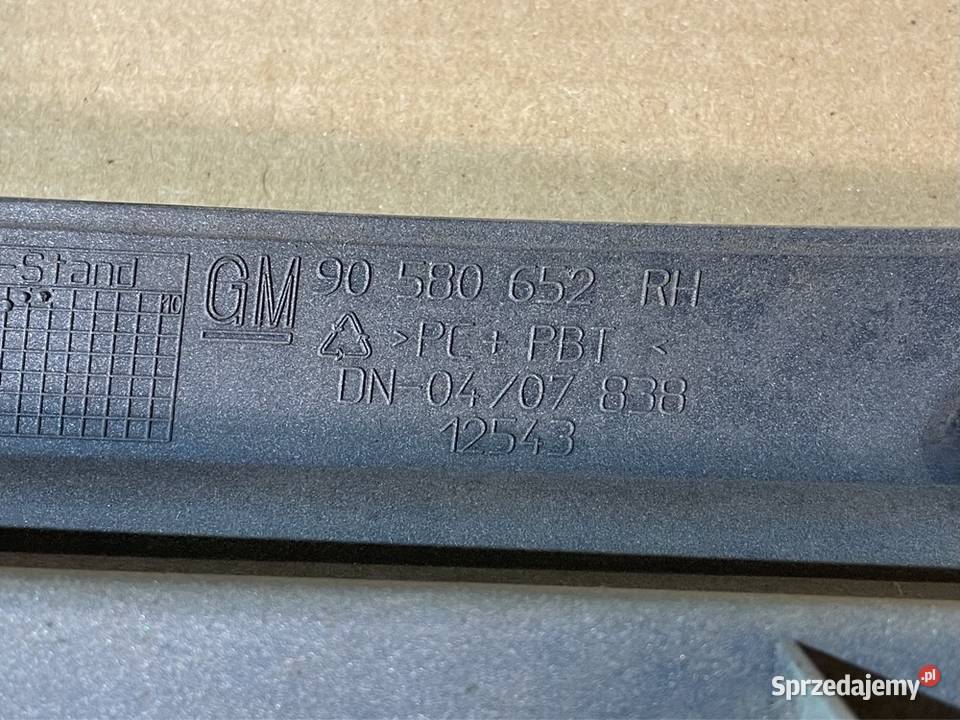 90580652 listwa pod lampę opel zafira a Szczecin