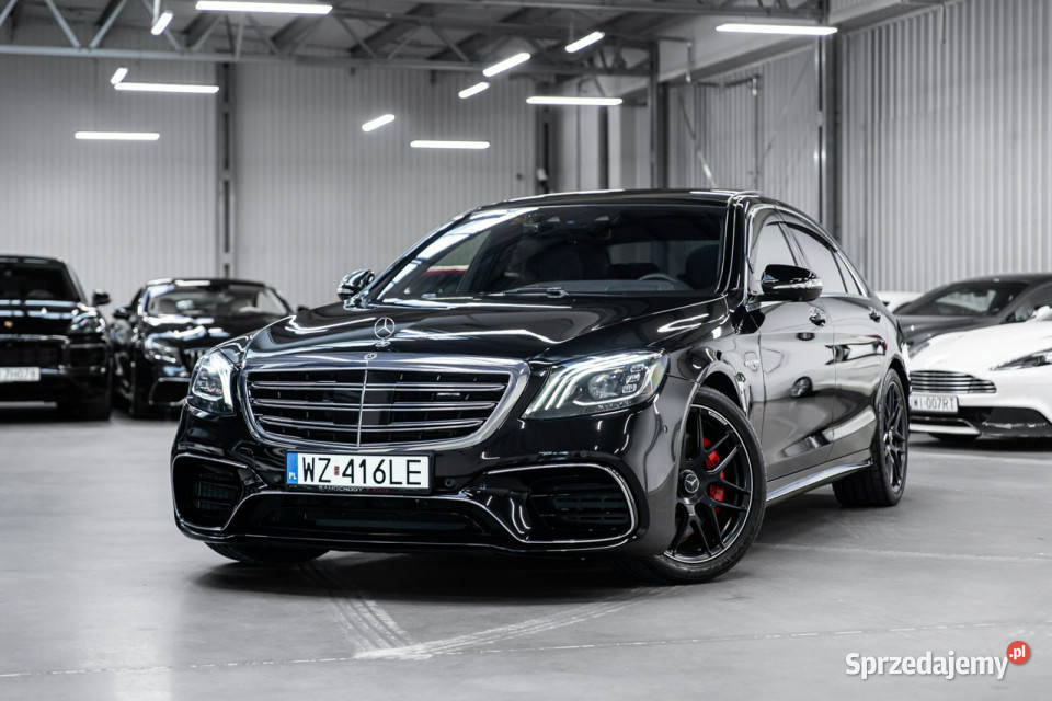 Mercedes S 63 AMG 26 000 Bezwypadkowy Noktowizor elektrochrom. lusterko wst. Węgrzce