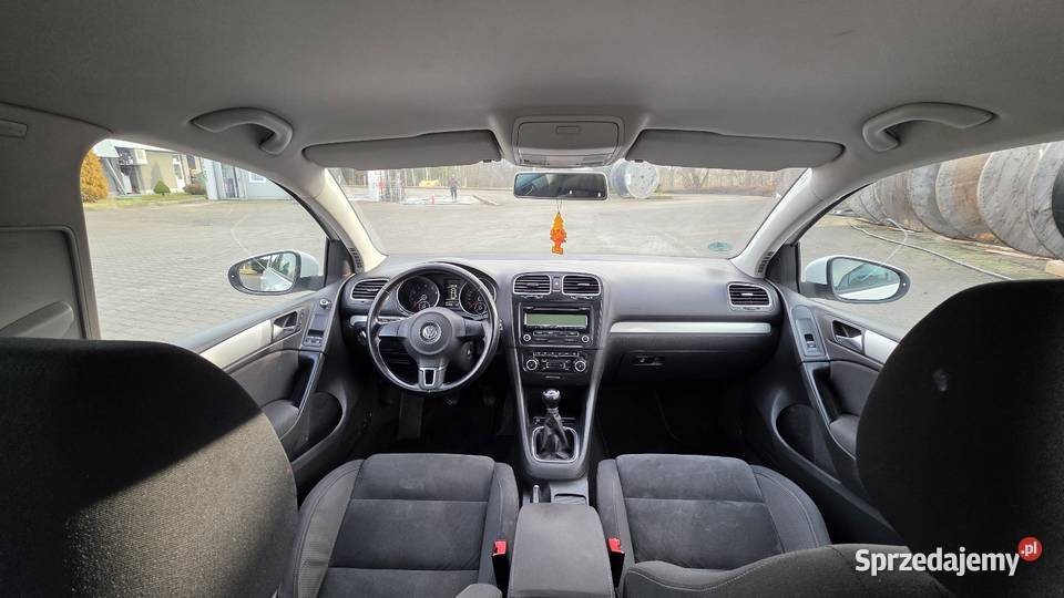 Golf 6 14 TSI 2009 Alkantara HIGHLINE Transport biały Mirsk