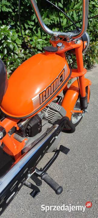 Motorynka Romet Pony m2 zabytek żółta tablica skuter Łódź
