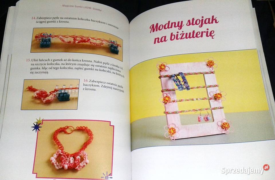 Magiczne gumki loom Ozdoby John McCann Becky Rok wydania 2014 Chełm sprzedam