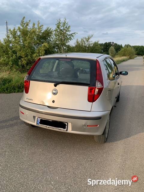 Fiat Punto 12 2003 Rok produkcji 2003 Samochody osobowe Gdańsk