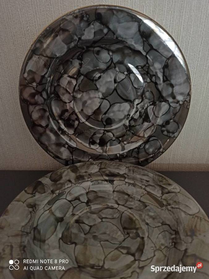 Spodki talerzyki porcelana Włocławek podlaskie Warpechy Stare