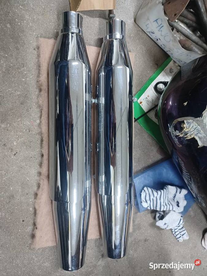 Harley Davidson Sportster tłumiki nowe Domaniów
