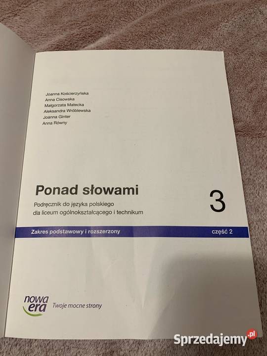 Ponad słowami 32 Poznań sprzedam