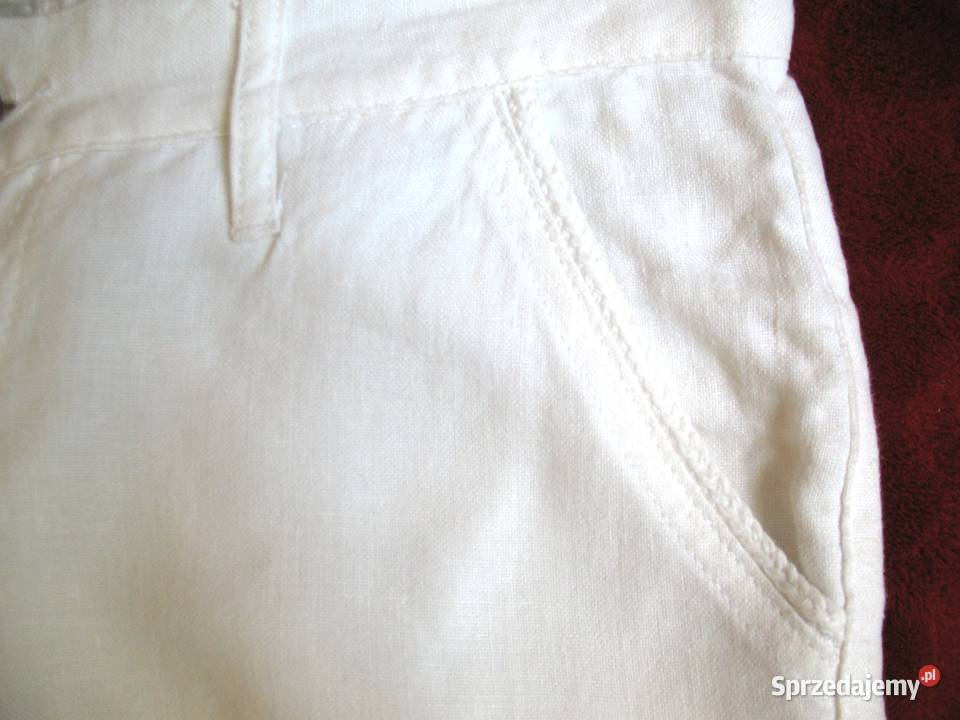 Spodnie damskie len 36 S biodra 96 Siedlce