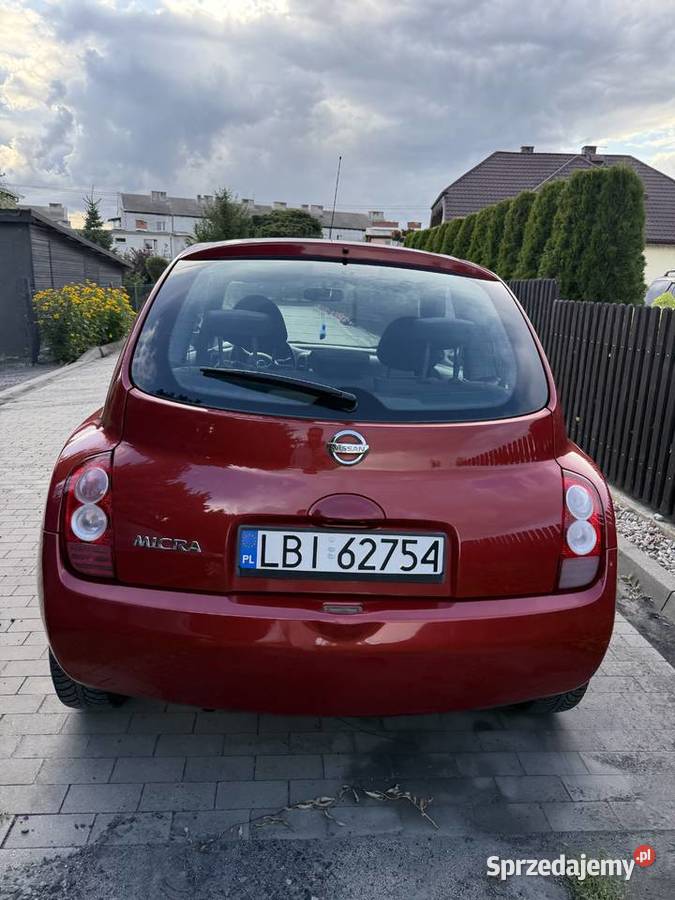 Nissan micra k12 14 benzyna klimatyzacja Międzyrzec Podlaski