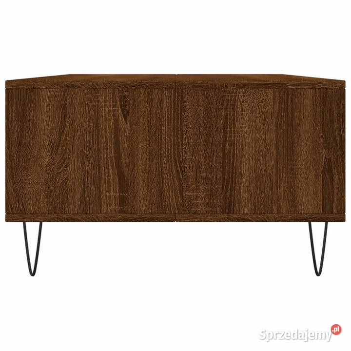 Stolik kawowy brązowy dąb 104x60x35 WM827091 Warszawa