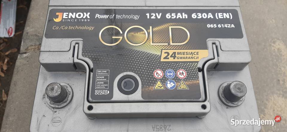 Akumulator Jenox Gold 65Ah 630A P 2025 gwarancja osobowe Warszawa