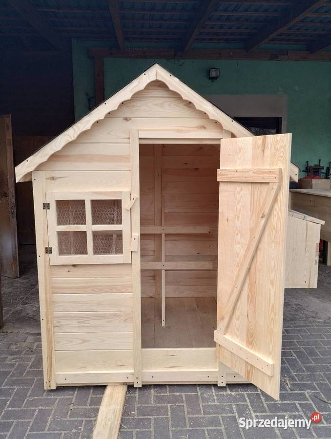 Kurnik drewniany na 1012 kur150x140x200wys Sarnaki