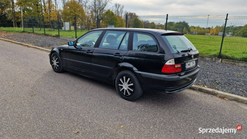 BMW 320 E46 20D 136 2001r Kombi Skóry Navi lakier metallic Pabianice sprzedam