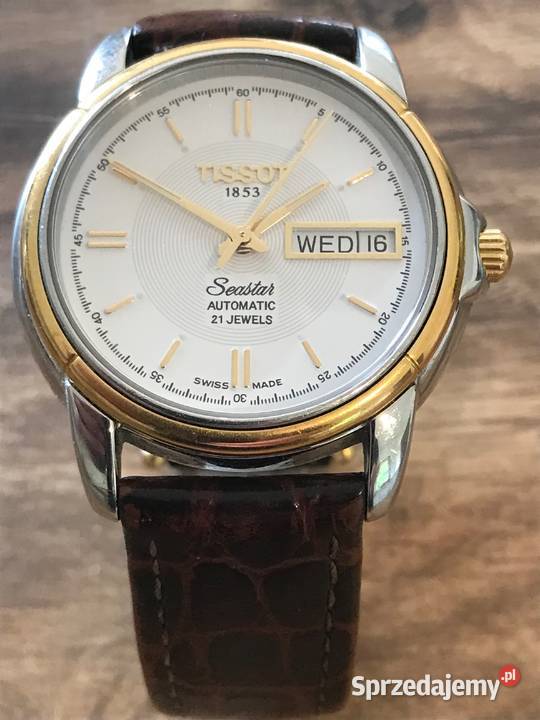 Zegarek Tissot Automatic Seastar 21 jewels A mazowieckie Warszawa