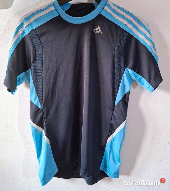 Koszulka sportowa Adidas granatowo niebiesko Zielona Góra