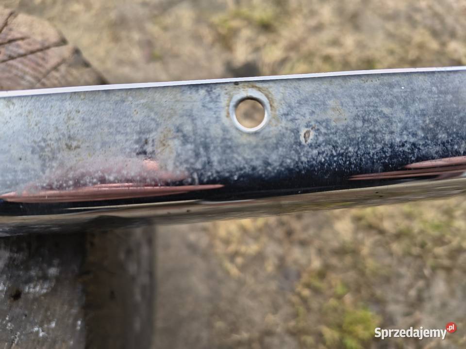 zderzak chromowany przedni PRL fiat 126p maluch mazowieckie Mińsk Mazowiecki