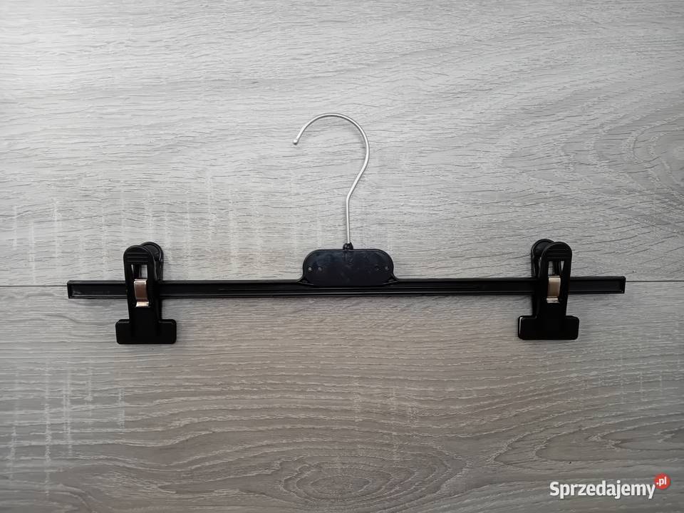 Wieszak odzieżowy do spodni czarny ECO WIESZAK Pozostałe Poznań