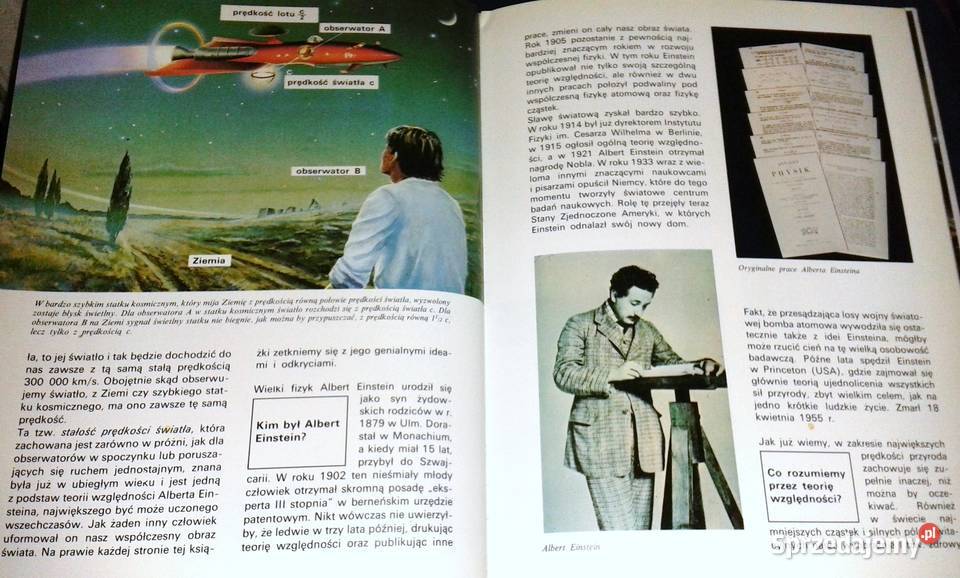 Współczesna fizyka Co i Tom 1 Elżbieta Dzikowska Rok wydania 1991 lubelskie Chełm