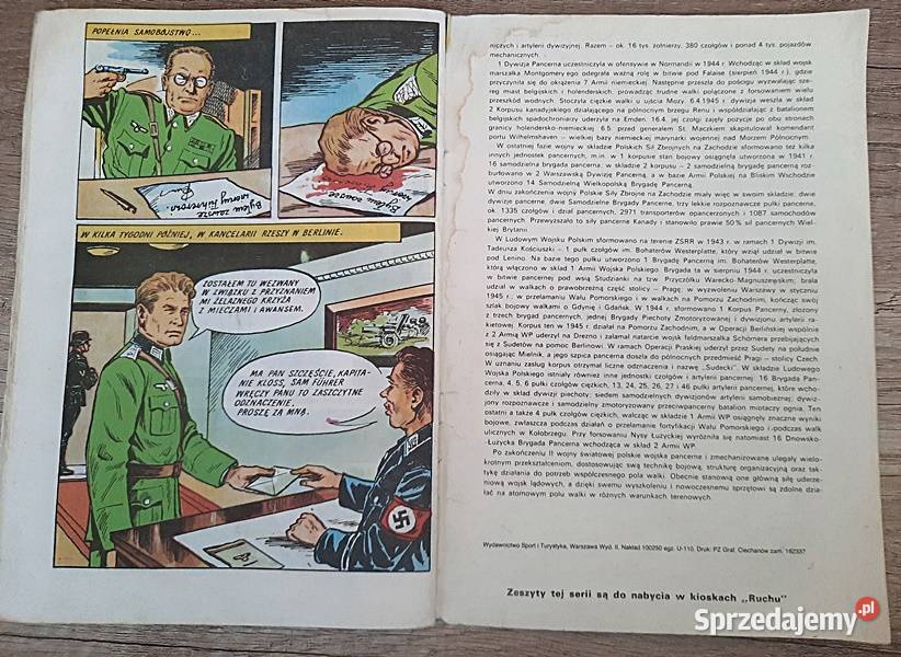 Kapitan Klos 14 Żelazny krzyż wydanie II 1986 r