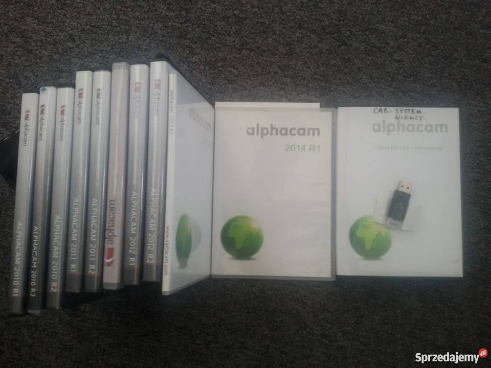 Program Alphacam wersje 2010 do 2014 R1 łódzkie Łódź