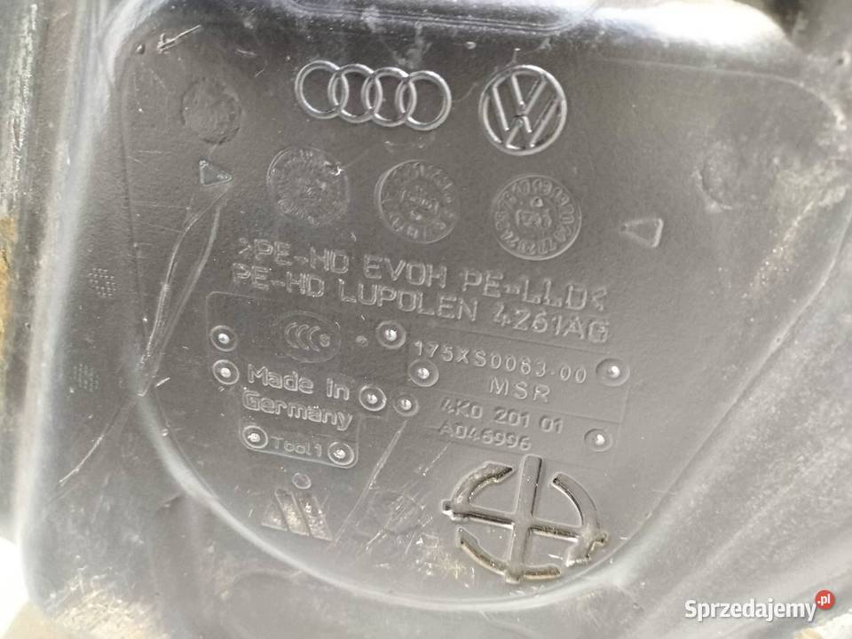 ZBIORNIK PALIWA BAK 30 TDI 4K 4K020101 Audi A7