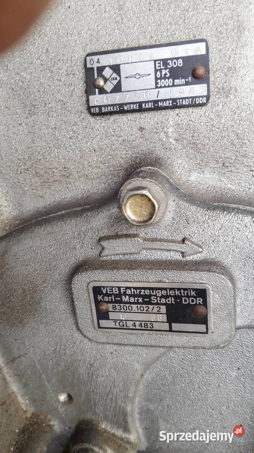 Agregat powietrza IFA 308 z DDR Pozostałe podkarpackie Sarzyna