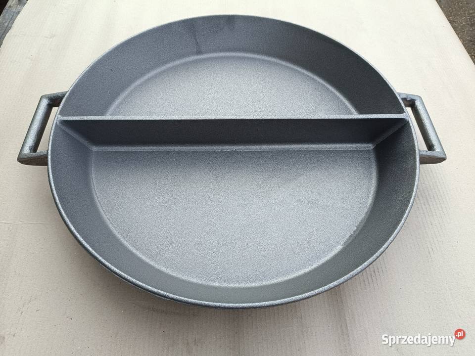 Żeliwna patelnia grillowa 60 Paleniska Dom i Ogród Lublin